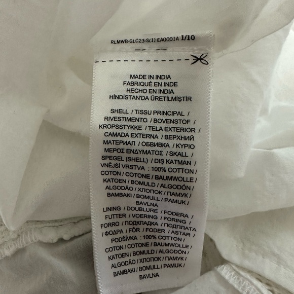 Lauren Ralph Lauren white off the shoulder embroidered eyelet dress - Picture 16 of 16